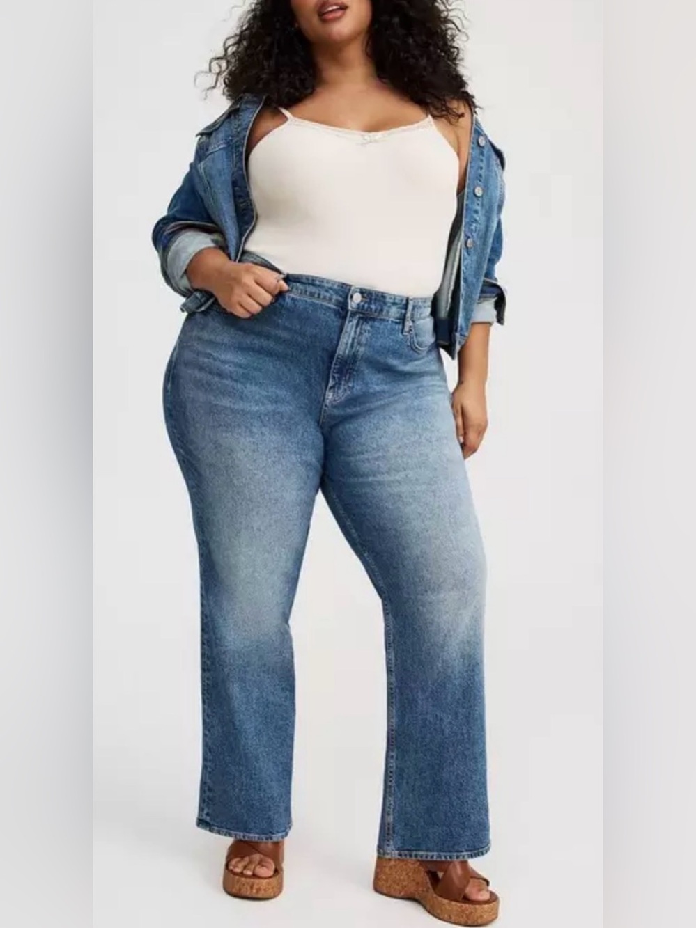NWT Torrid high rise straight classic denim jeans size 20 regular